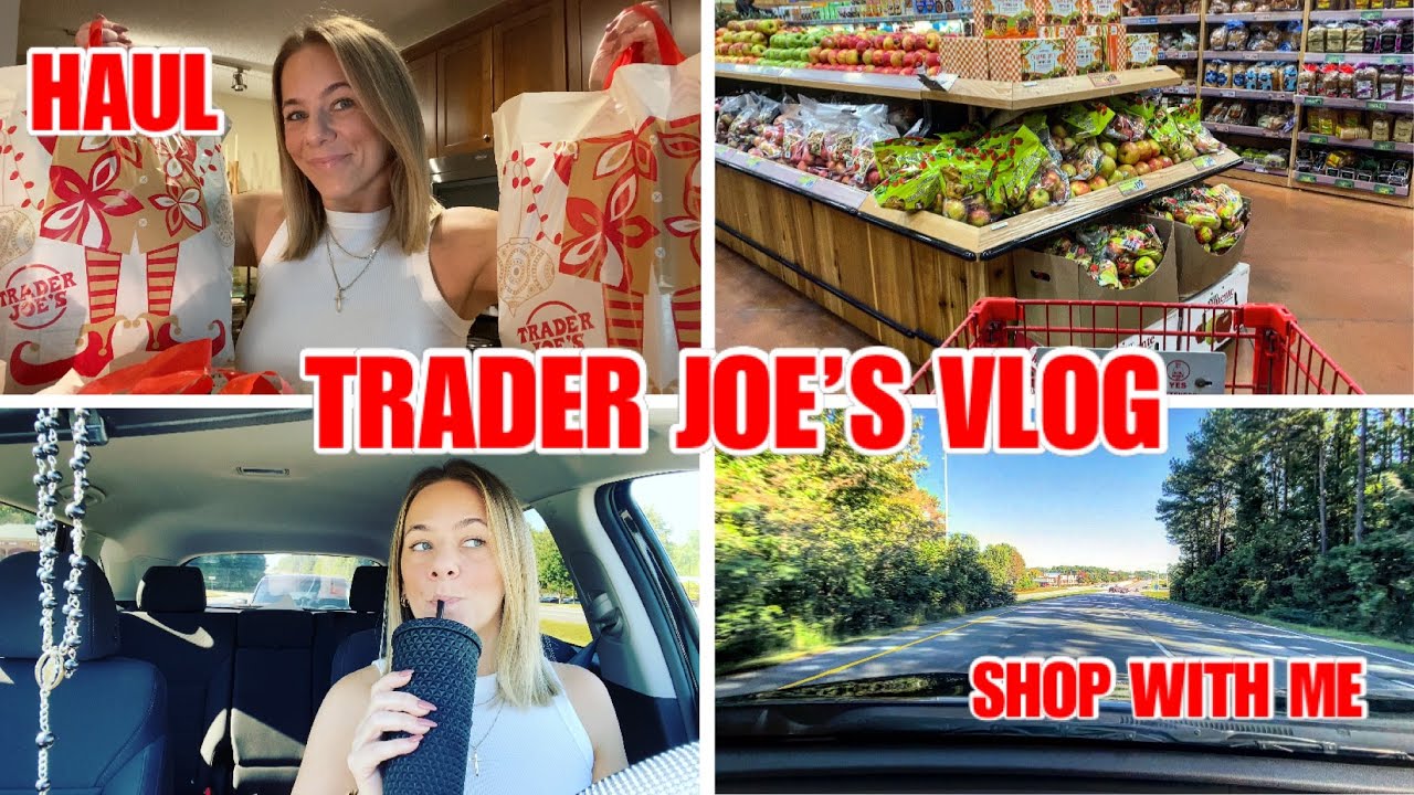 TRADER JOES’S HAUL | VLOG | SHOP WITH ME