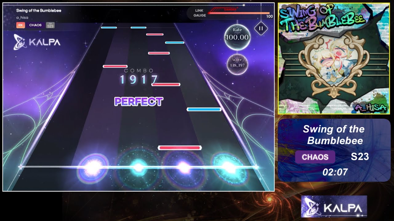 【KALPA Mobile】Swing of the Bumblebee (CHAOS S23) 100.00%