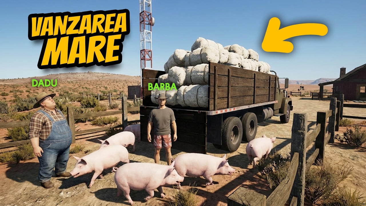 OBLIGATI SA VINDEM COLECTIA IMENSA DE LANA DE OAIE! Ranch Simulator Multiplayer