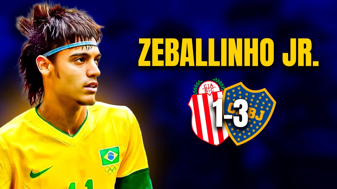 NEYMAR PLAYS for BOCA: BARRACAS 1-3 BOCA MATCH ANALYSIS