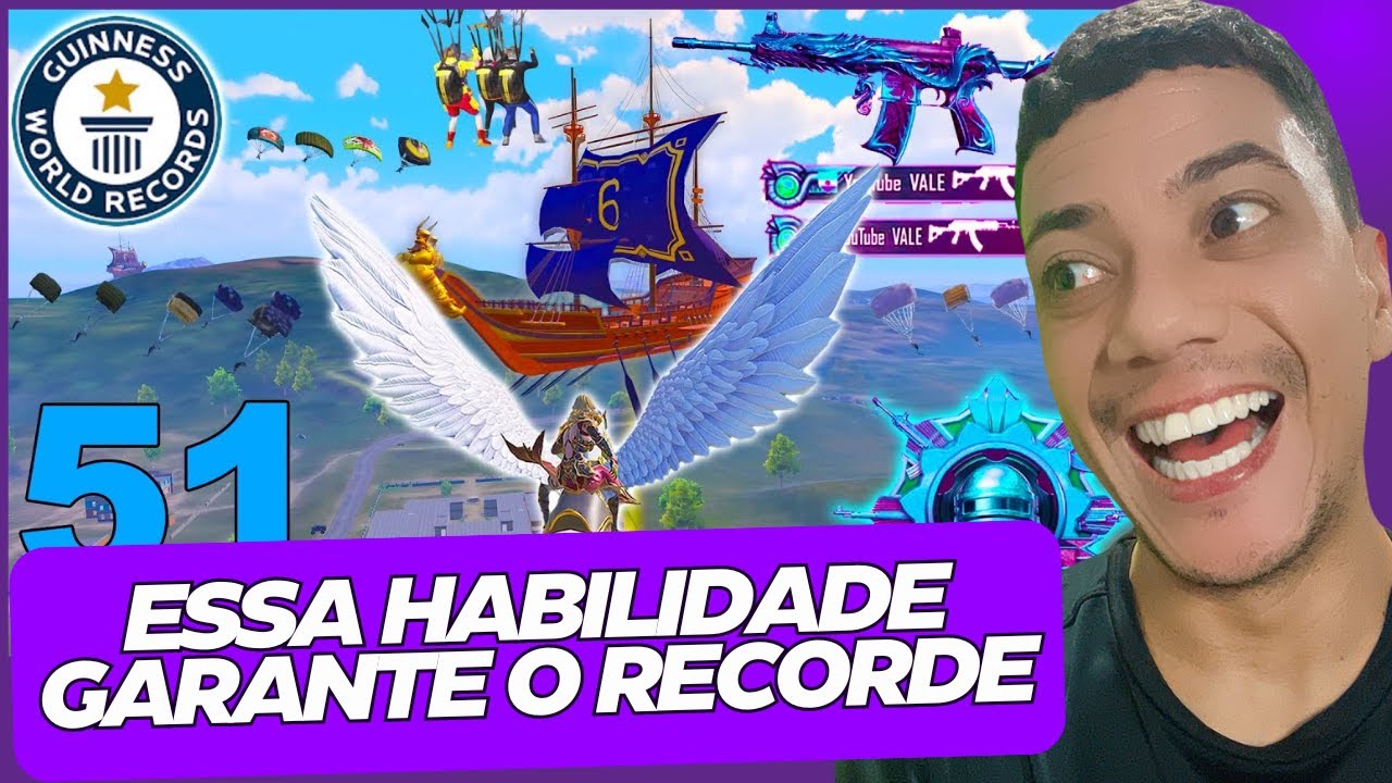 DESCUBRA QUAL HABILIDADE PARA UM JOGADOR FAZER 50 KILLS NO PUBG MOBILE - LEGUITO REACTION VALE