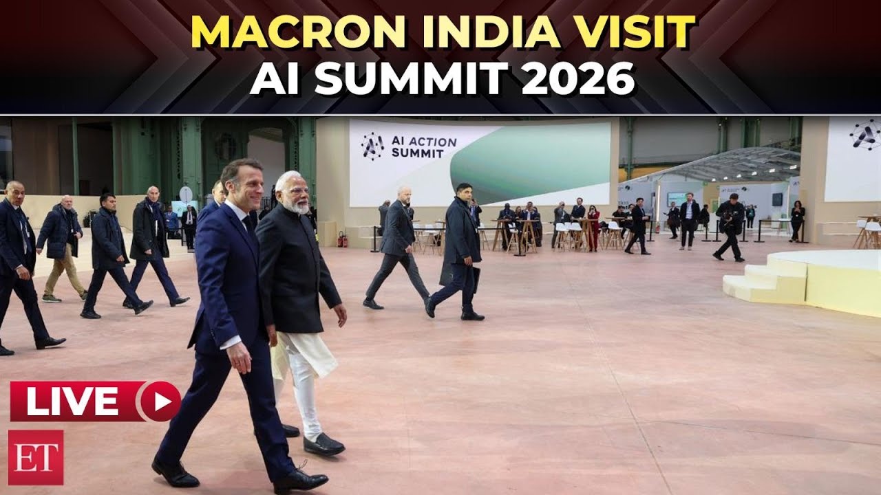 President Emmanuel Macron India Visit | LIVE