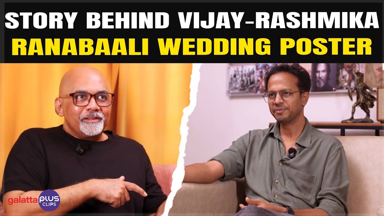 Rahul Sankrityan on the research behind Vijay-Rashmika wedding poster for 'Ranabaali'
