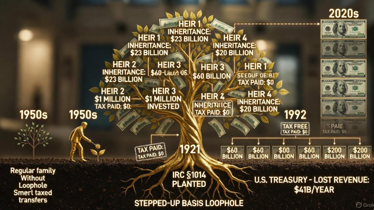 The Stepped-Up Basis Loophole: How Death Erases Billions In Taxes
