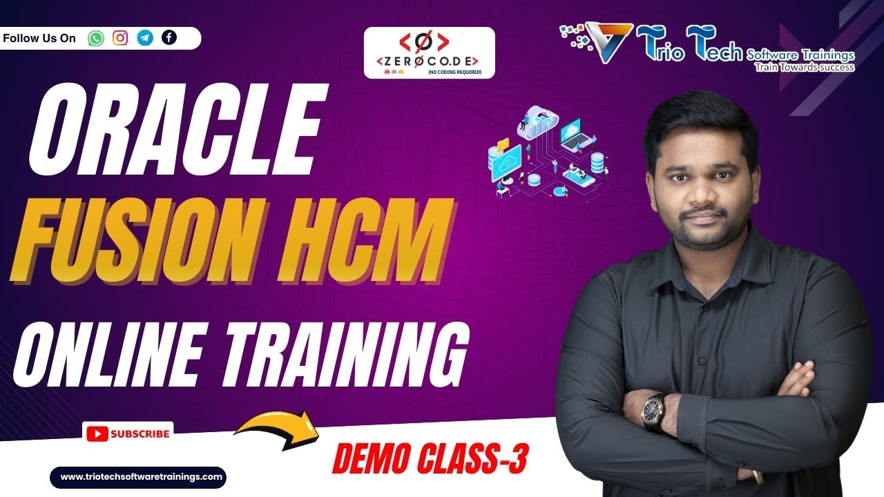 Oracle Fusion HCM Online Course | Oracle HCM Cloud | Oracle Fusion HCM Modules Overview Demo-3