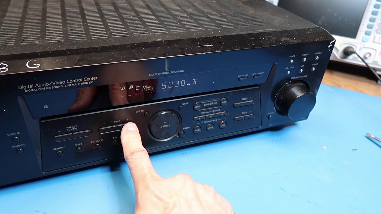 Discovering a Sony STR-DE485 AV Receiver