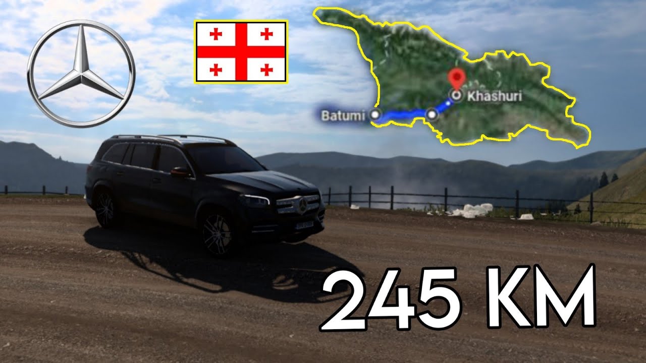 ETS2 Road Trip (Batumi to Khashuri) Georgia | Euro Truck Simulator 2