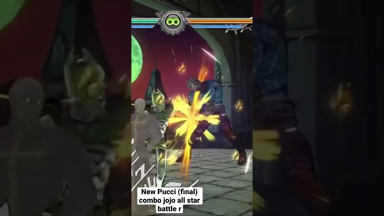 New Pucci (final) combo in jojo all star battle r