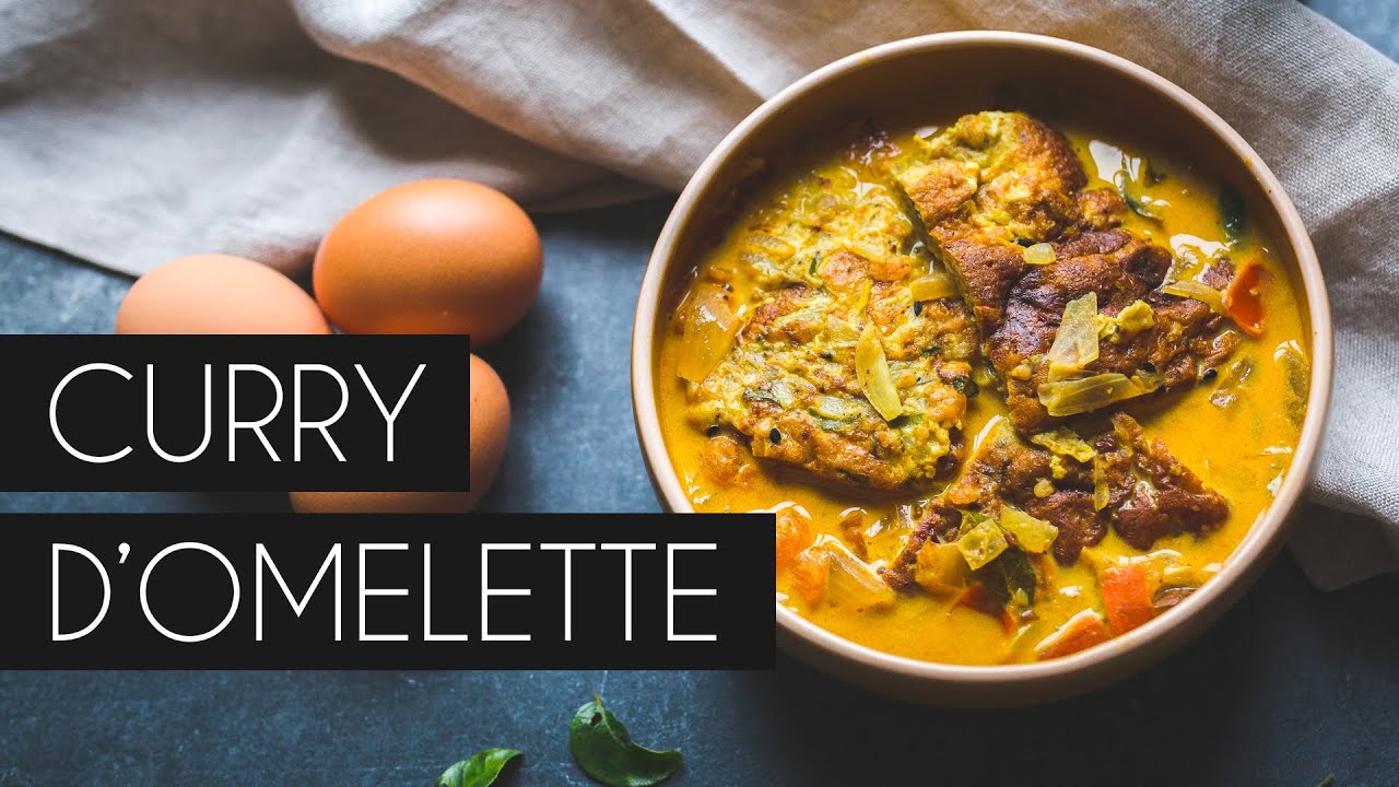 Curry d'omelette - Recette Sri Lankaise