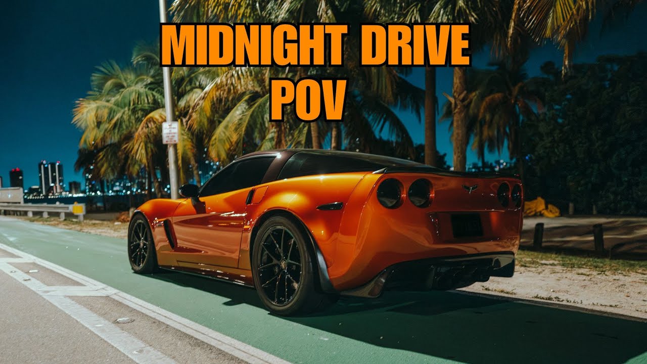 MIDNIGHT DRIVE - POV CORVETTE Z06