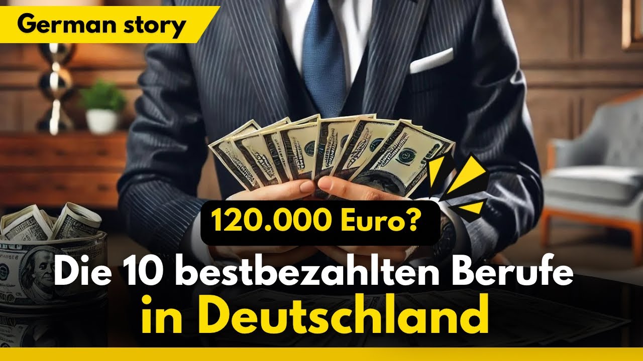 Deutsch Lernen | Was ist der bestbezahlte Beruf in Deutschland? | Hören | Vokabeln & Geschichte