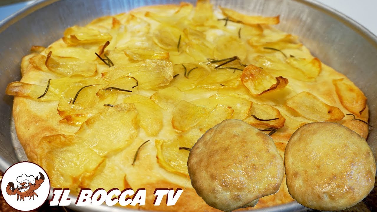 527 - Schiacciata toscana o focaccia olio e sale..non ti serve un manuale!(focaccia facile e veloce)