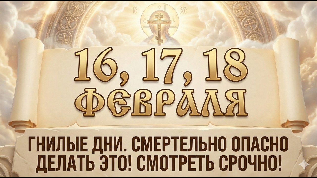 16, 17, 18 февраля. Гнилые дни Симеона и Агафии. Что нельзя делать. Самые страшные запреты и приметы
