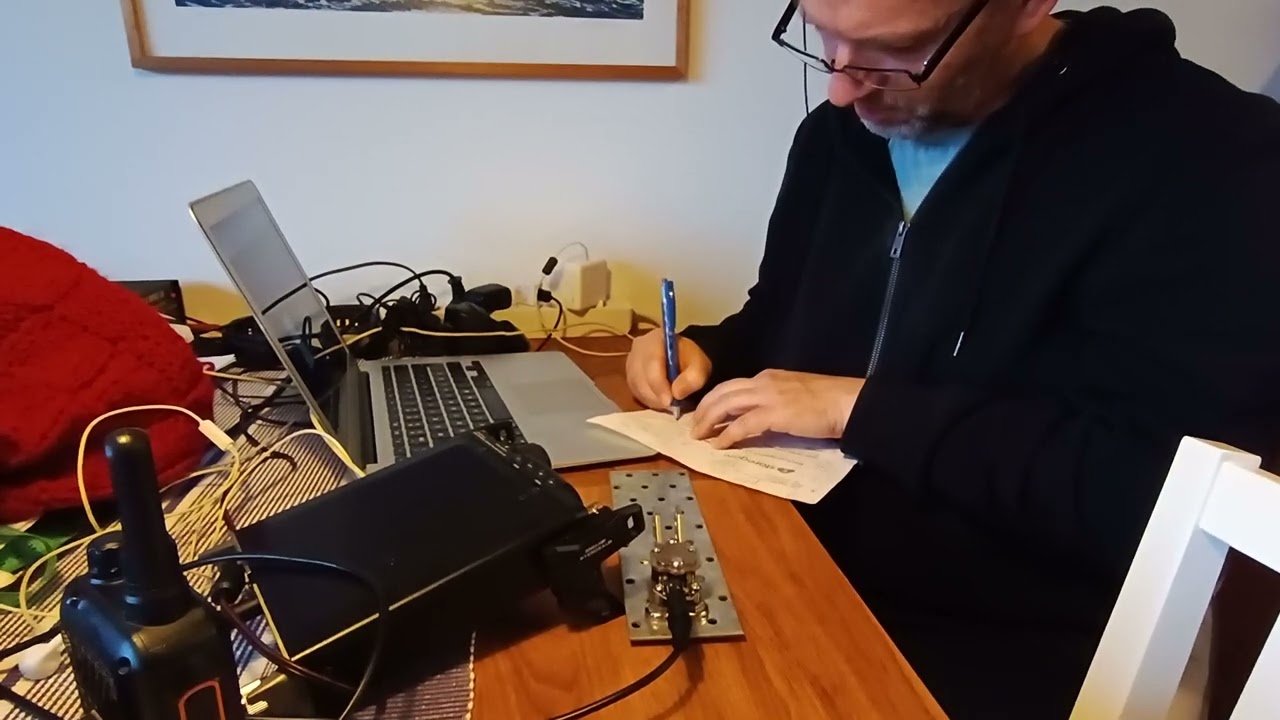 QRP CW QSO DL8NGC - SM0RGM/6 running 5 watts on 20m 2024-11-13