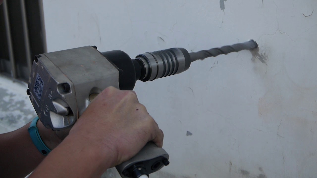 GP-19DH Rotary Air Drill (SDS-plus,3500-6500rpm) - using 18 mm drill bit