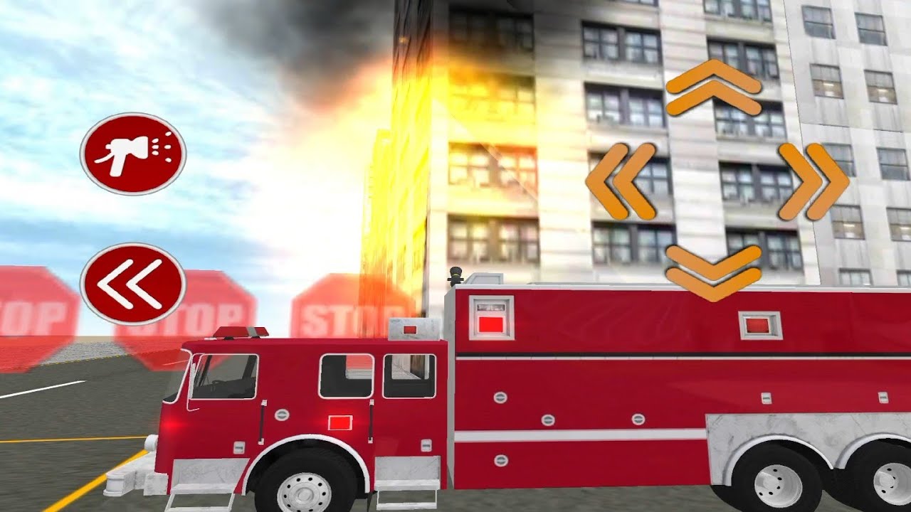 GAME CAR POLICE REAL FIRE TRUCK SIMULATOR