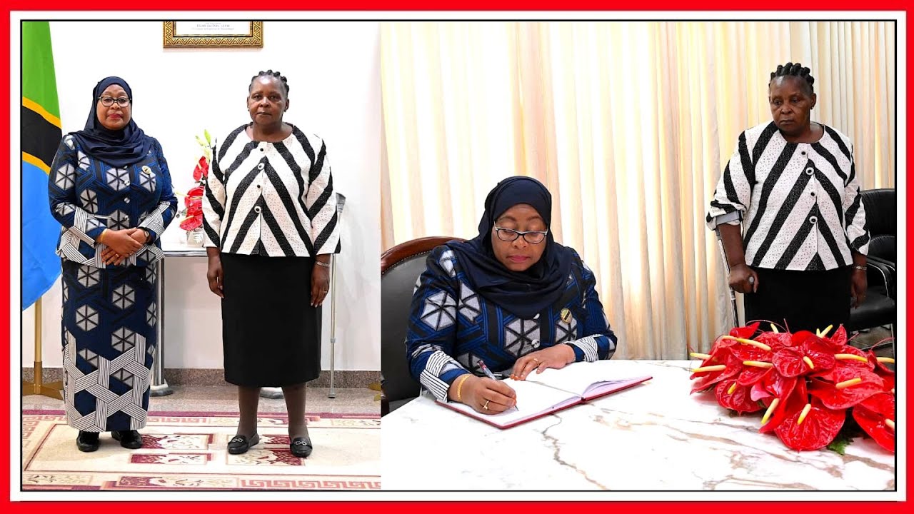 RAIS SAMIA AHUTUBIA BUNGE LA MSUMBIJI, TAZAMA ALIVYOTEMBELEA NA KUPOKELEWA KWA HESHIMA..