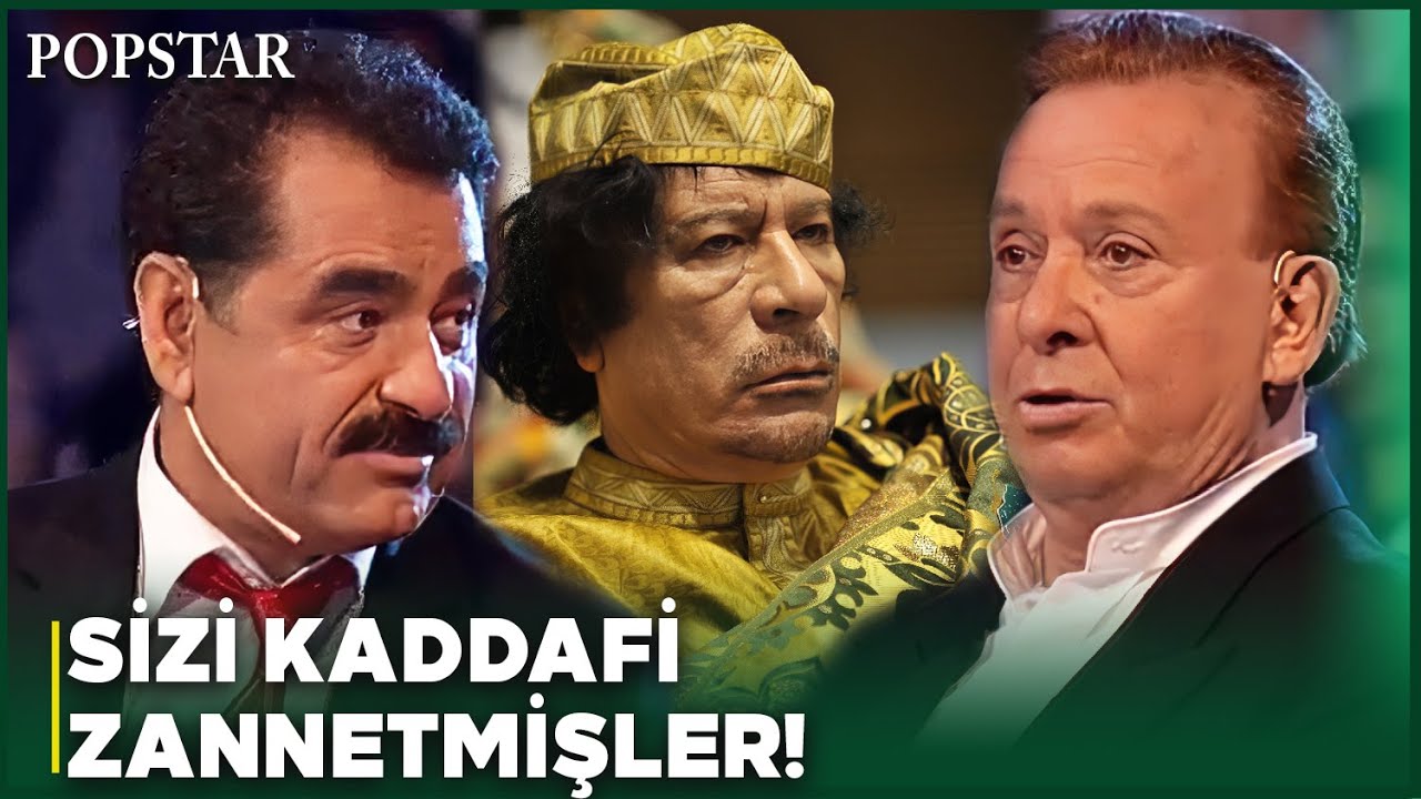 Seyfi Dursunoğlu, İbrahim Tatlıses'i Kaddafi'ye Benzetti - Popstar