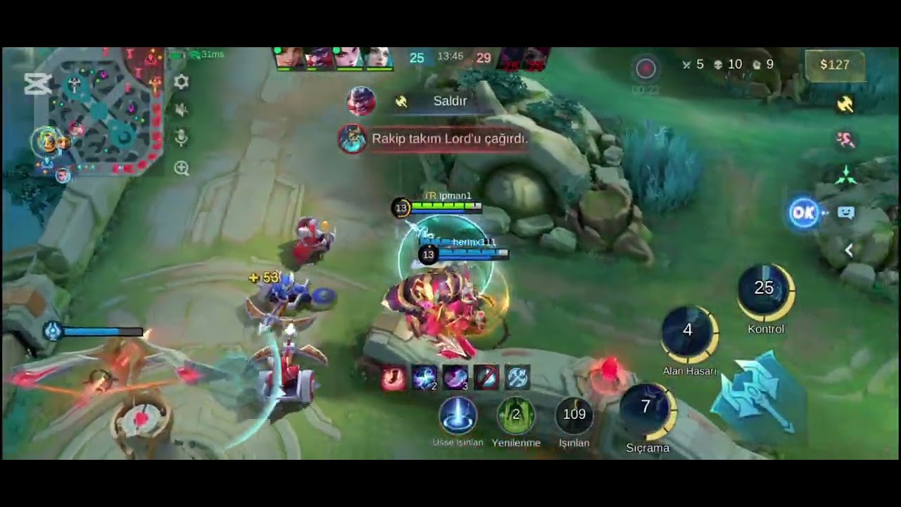 BAZEN IYI TAKIMA DENK GELİRSİN :) #mobilelegends #mlbb #mlbbhighlights #gameplay 
