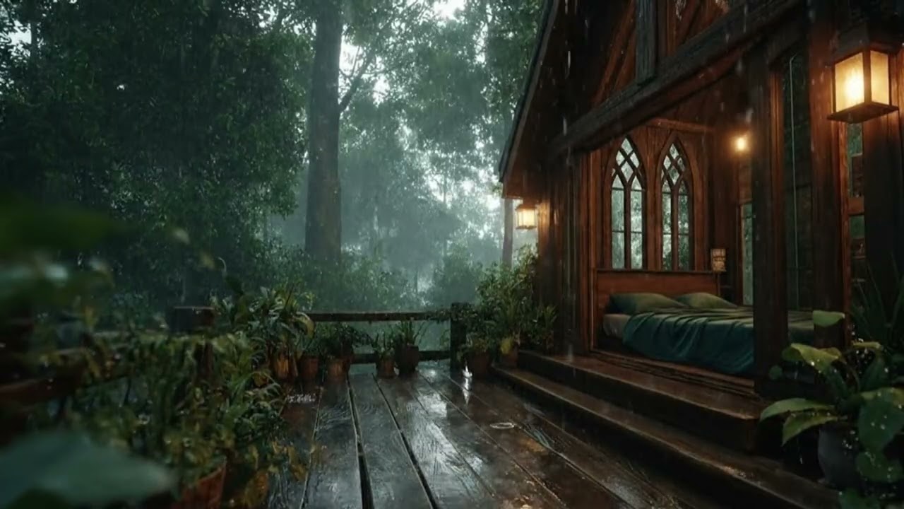 Rain and Thunder Sounds for a Good Night's Sleep