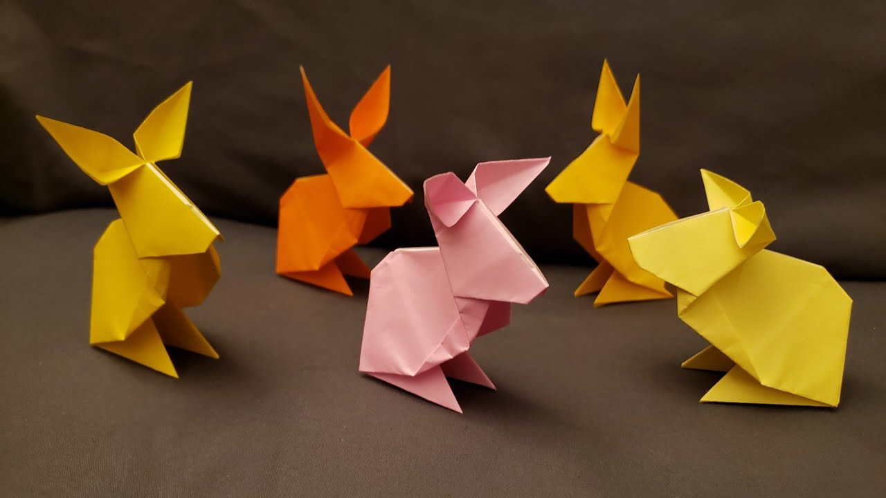 How to make a Bunny! - an Origami Tutorial