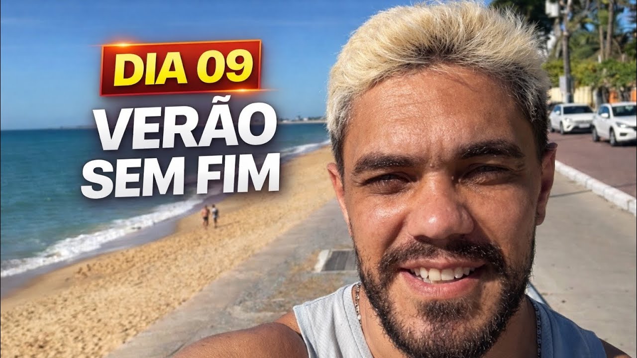 Sol de 39 graus em Rio das Ostras! 🔥 Dia intenso de praia dailyvlog 09