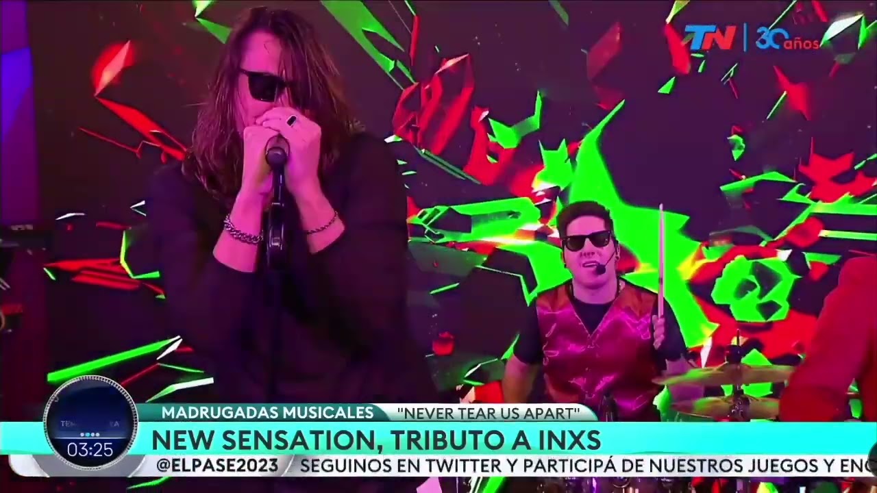 New Sensation Tributo a INXS en Re Despiertos - TN Argentina - Parte 3