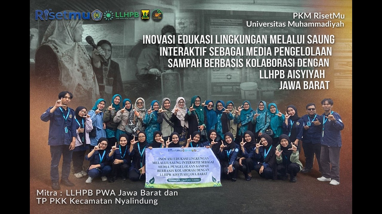 Inovasi Edukasi Lingkungan melalui Saung Interaktif sebagai Media Pengelolaan Sampah