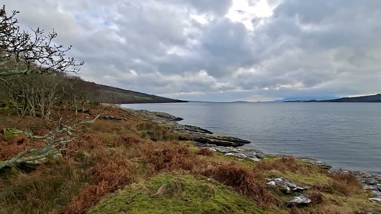 St Michaels Chapel,ruin ,and Tighnabruaich.