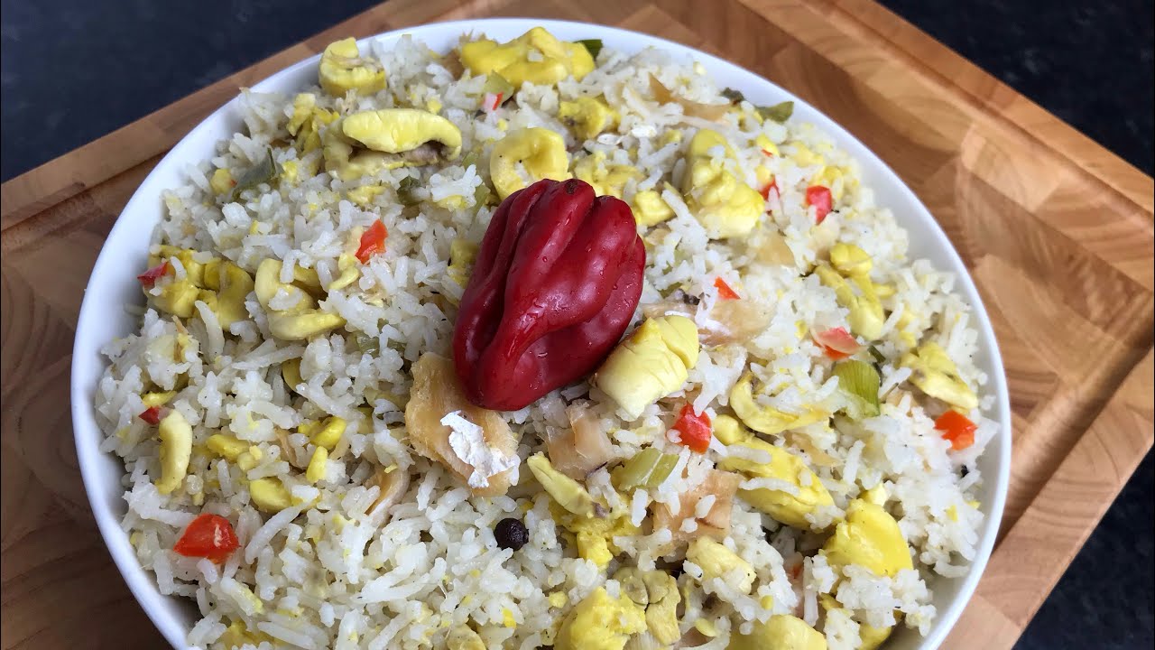 JAMAICAN SEASONED RICE with Coconut Milk