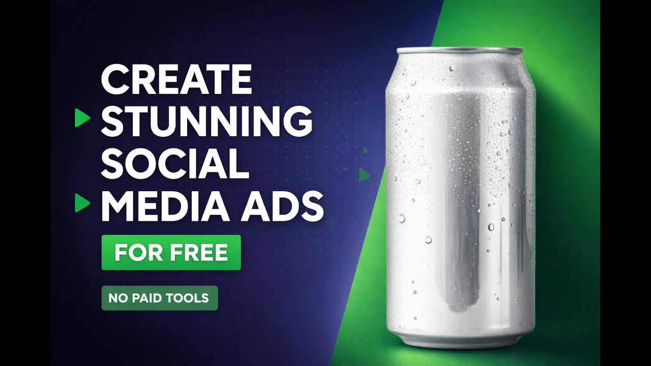 How to Create Eye-Catching Social Media Ads for FREE (Step-by-Step)