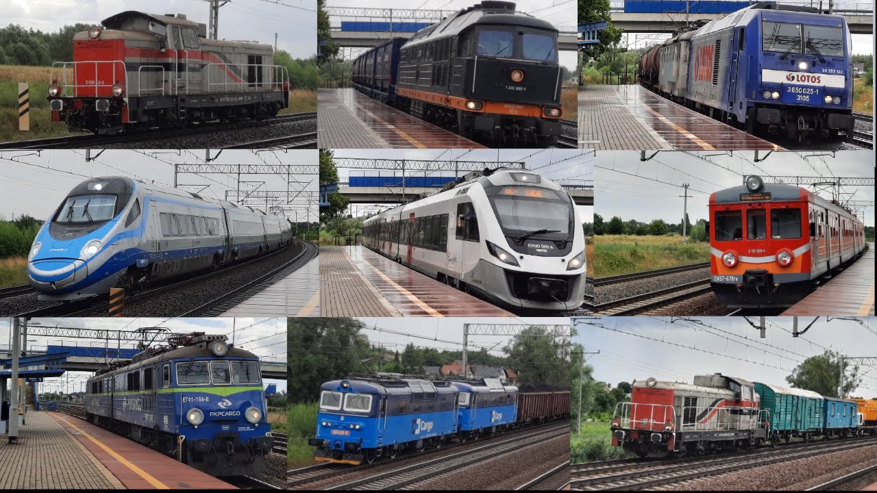 Pociągi w Skowarczu
