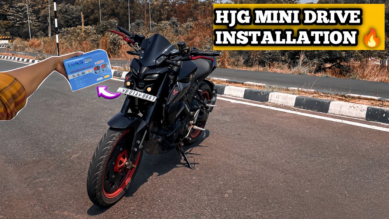 Yamaha Mt-15 Fog light Installation😍| Hjg Mini Drive | Night Ride Upgraded 🔥