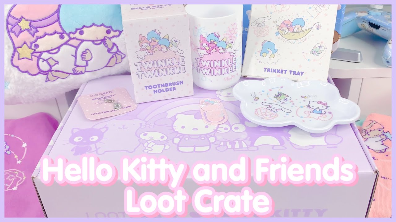 Hello Kitty and Friends Loot Crate Unboxing