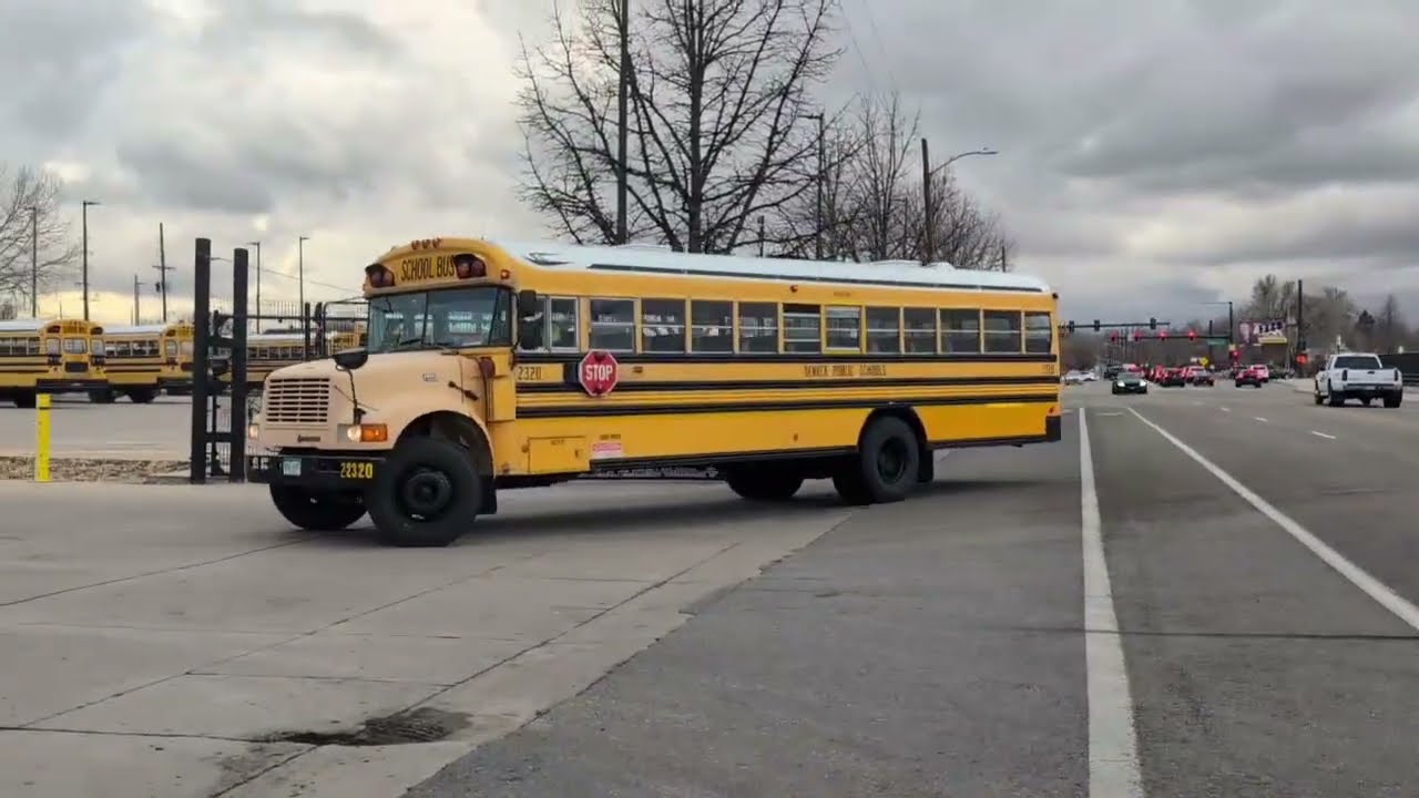 Buses at the Denver yard