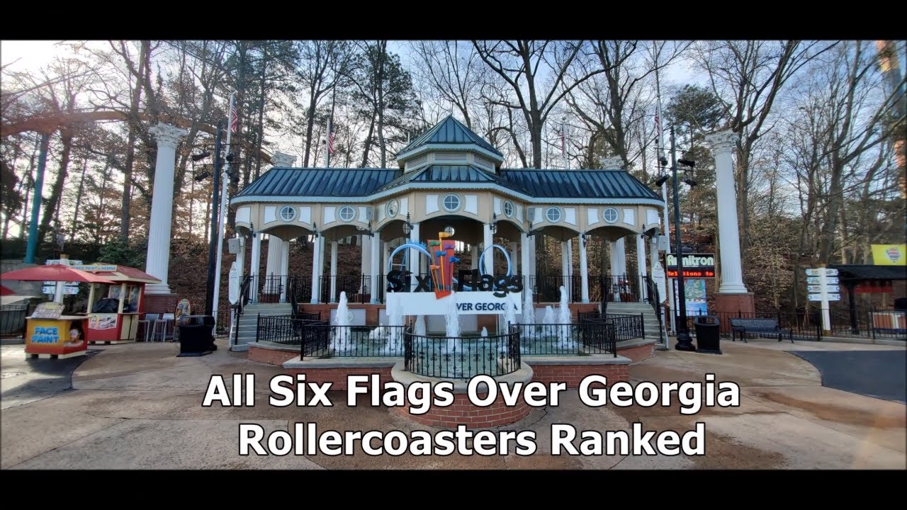 Six Flags Over Georgia All Rollercoasters Ranked - POV Of All Six Flags Over Georgia Rollercoasters