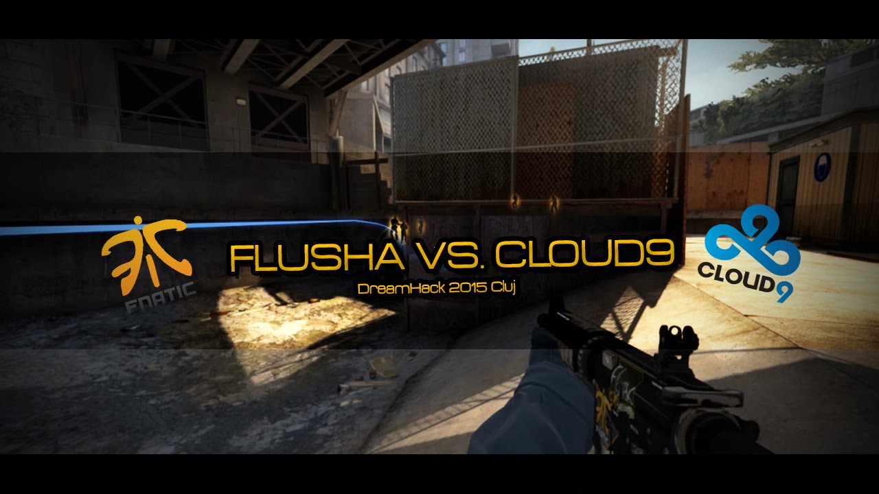 Flusha vs. Cloud9 @ DreamHack 2015 Cluj