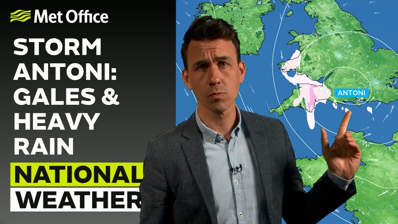 04/08/2023 – Unseasonable Weather on the Way – Evening Weather Forecast UK – Met Office Weather
