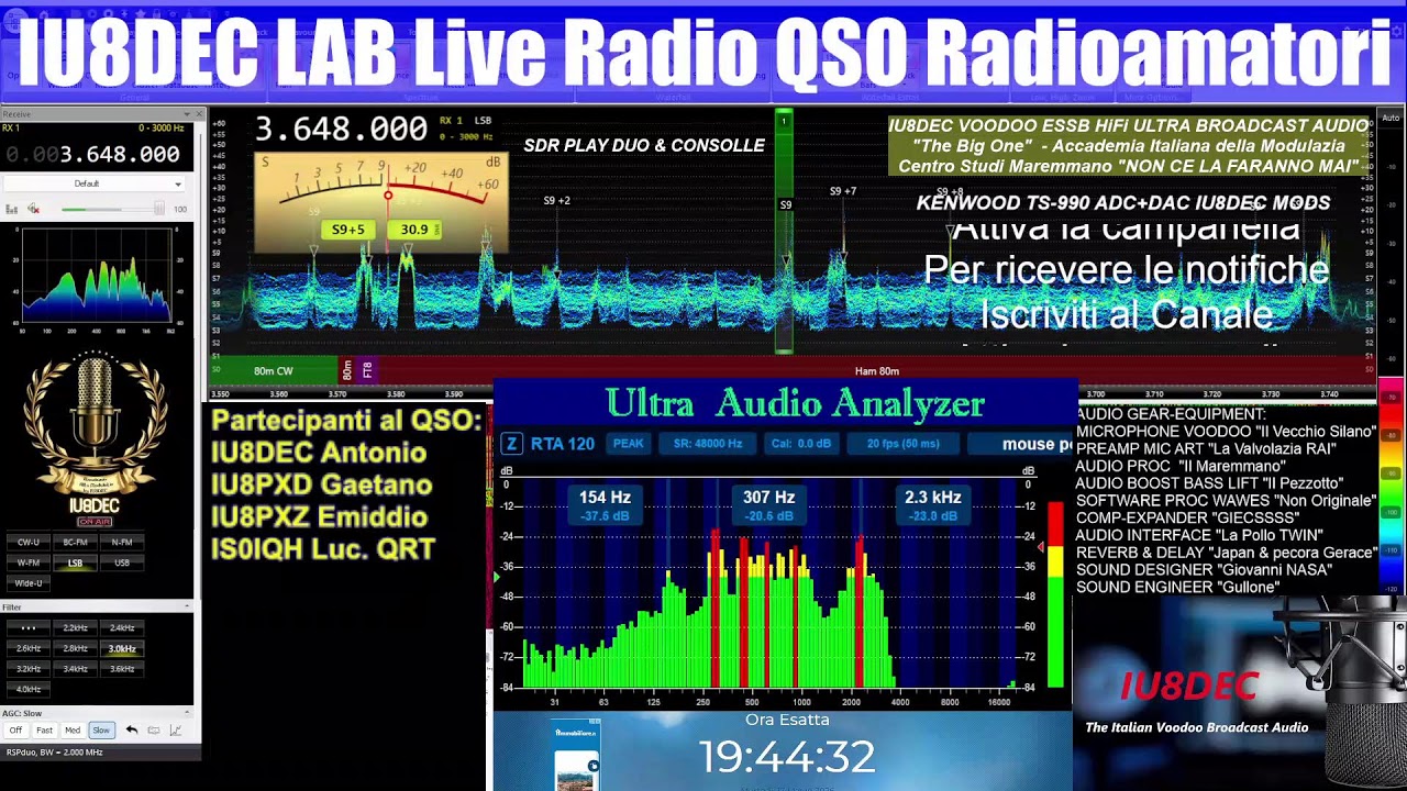 #11 Live QSO  3.648 MHz 17/03/2026 #ESSB #Audio #HiFi #Voodoo #Broadcast #HAM #RADIO