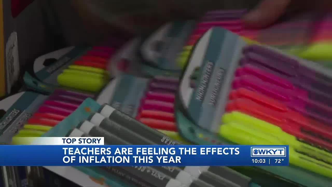 WATCH | Kentucky teachers feel the effects of inflation