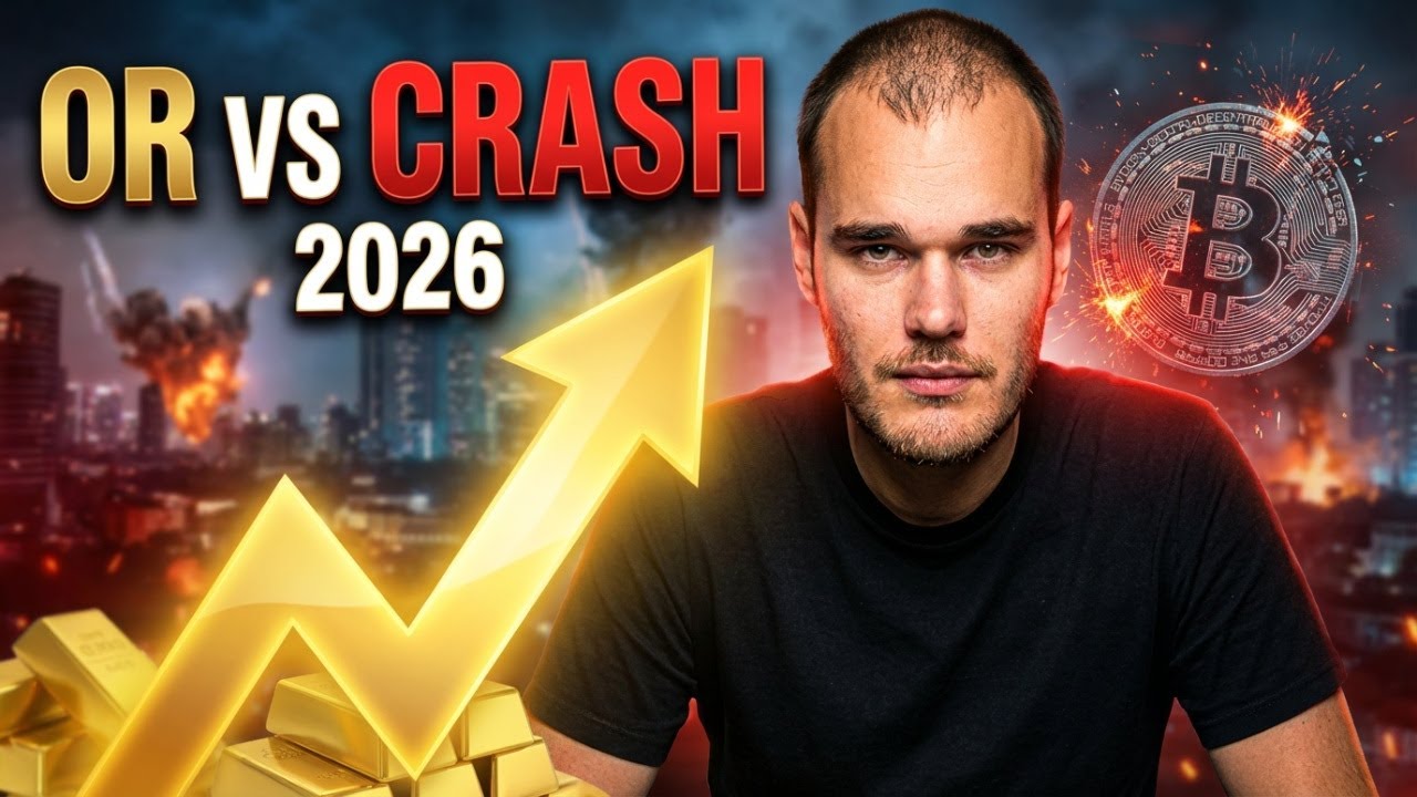 🚨 GUERRE & CRASH BITCOIN : Pourquoi l'Or est le MEILLEUR Investissement (2026)