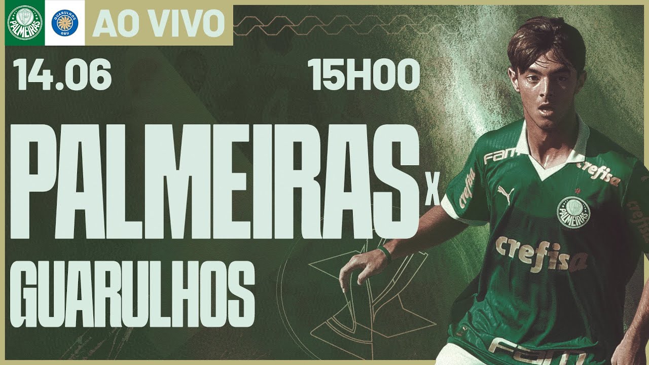 JOGO COMPLETO | PALMEIRAS 10 X 0 AD GUARULHOS | PAULISTA SUB-20
