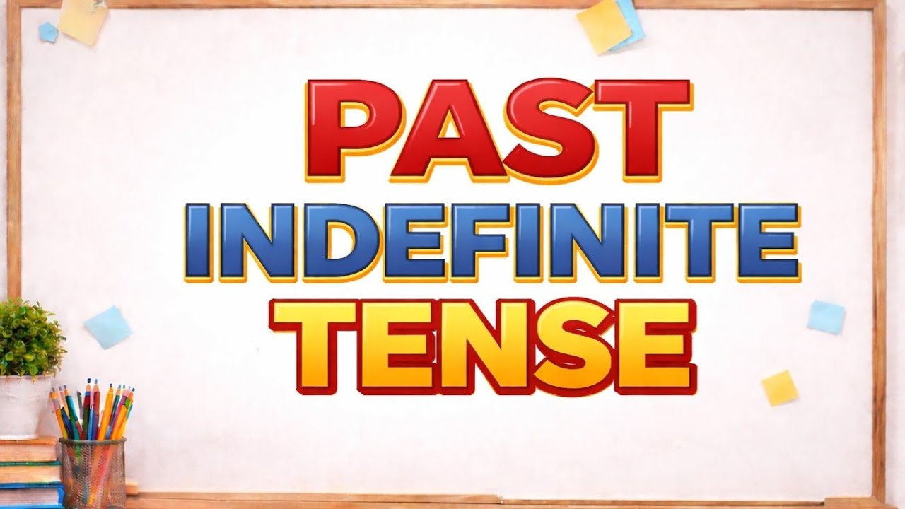 Past Indefinite tense with Concept & examples in description #english#englishgrammar#spokenenglish 