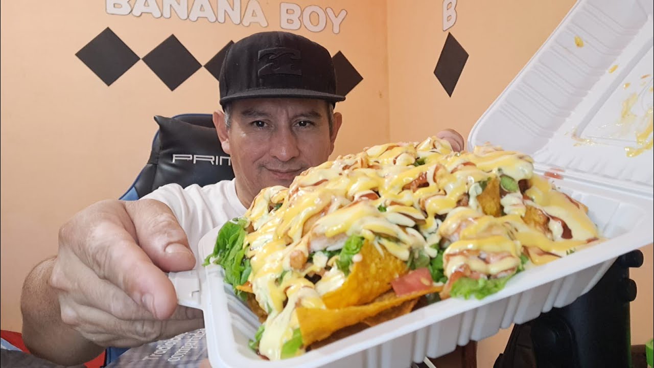 ASMR NACHOS Fuera de mi BARRIO