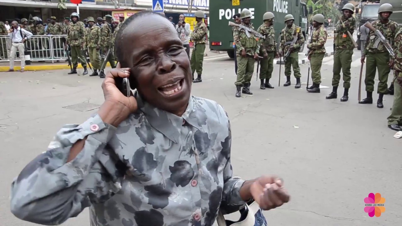 Raila Odinga's election case win. Nasa supporters celebrate.