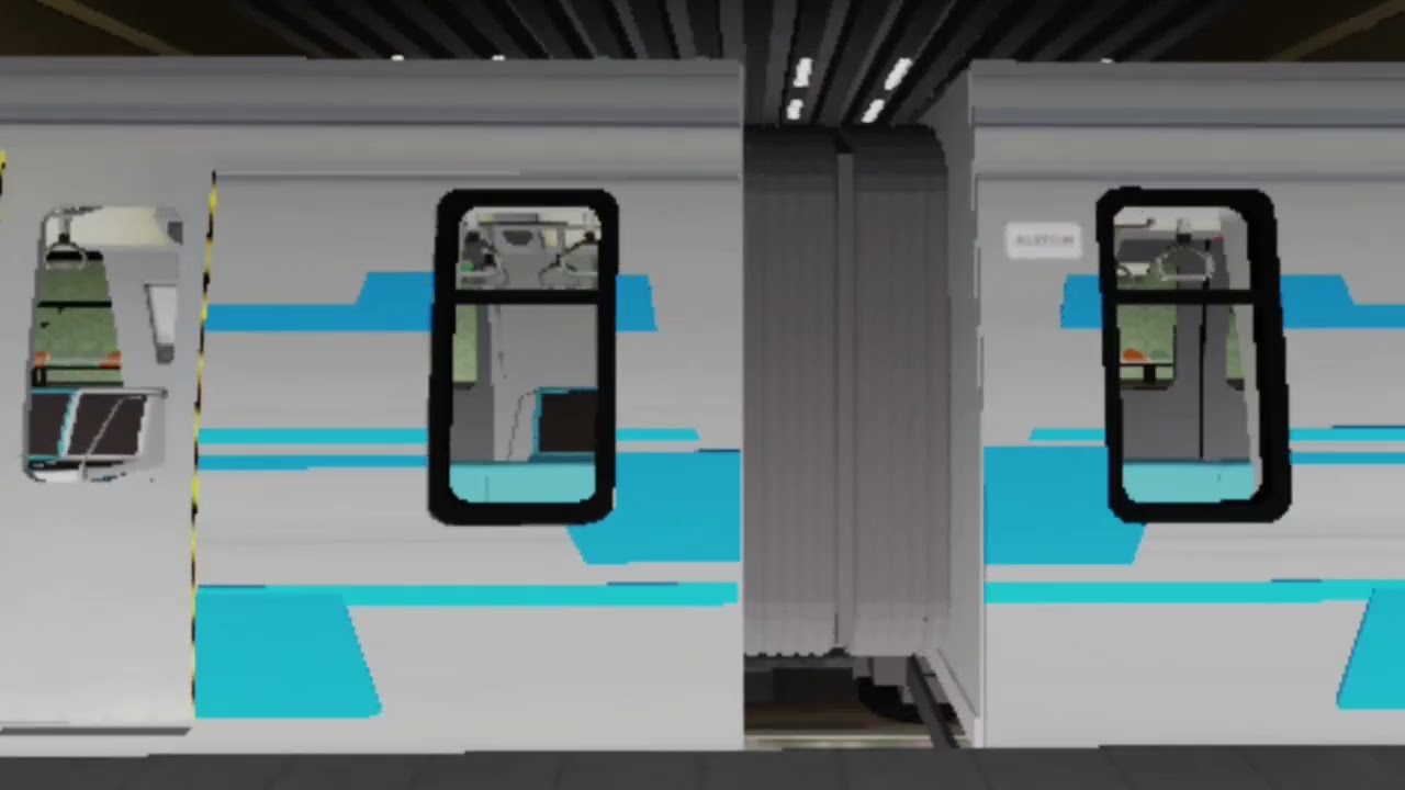 Ns-74 y dos Ns-04 en San Miguel | Línea 2 | Roblox