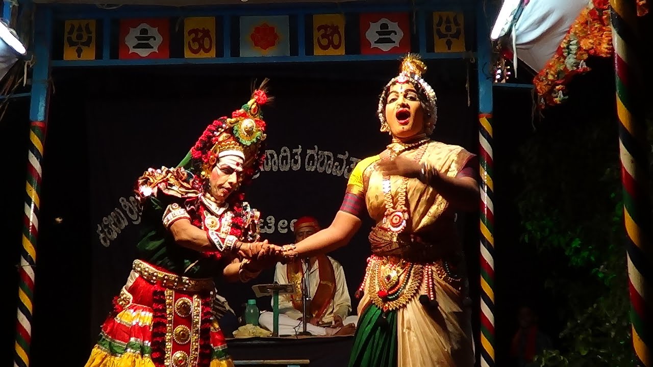 Yakshagana -- Shivaleelamrutha - 8 - Nellyadi - Vatepadappu - Marnad