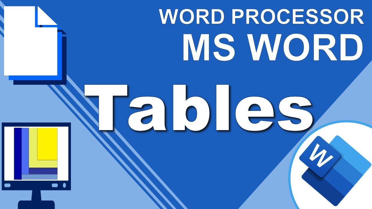 MS Word | Tables