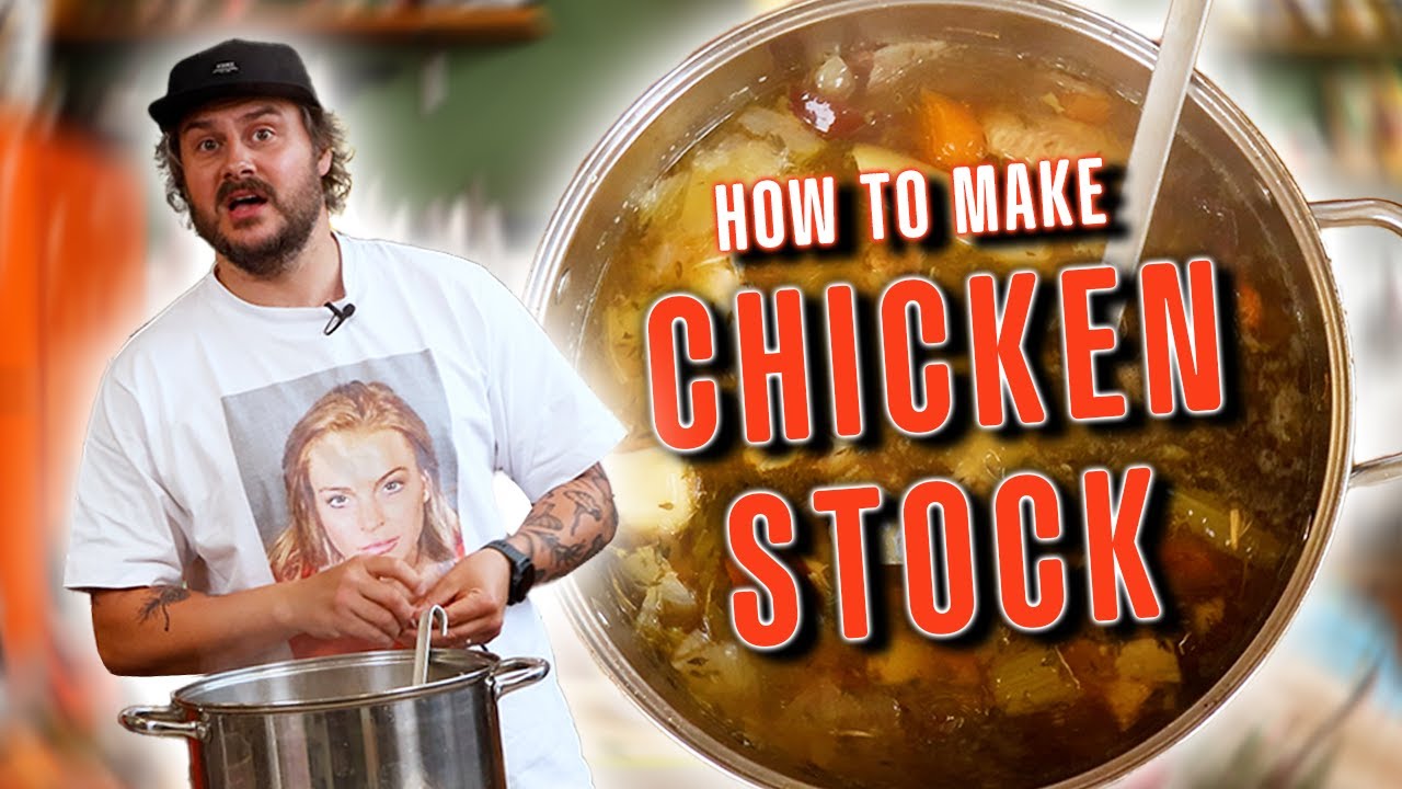 Making Chicken Stock is THIS EASY!