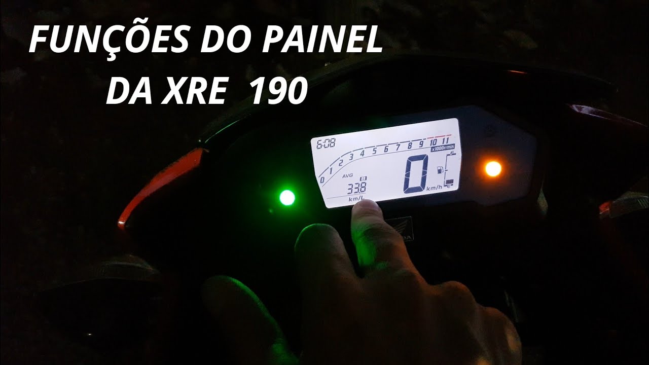 FUNÇÕES DO PAINEL DA XRE 190